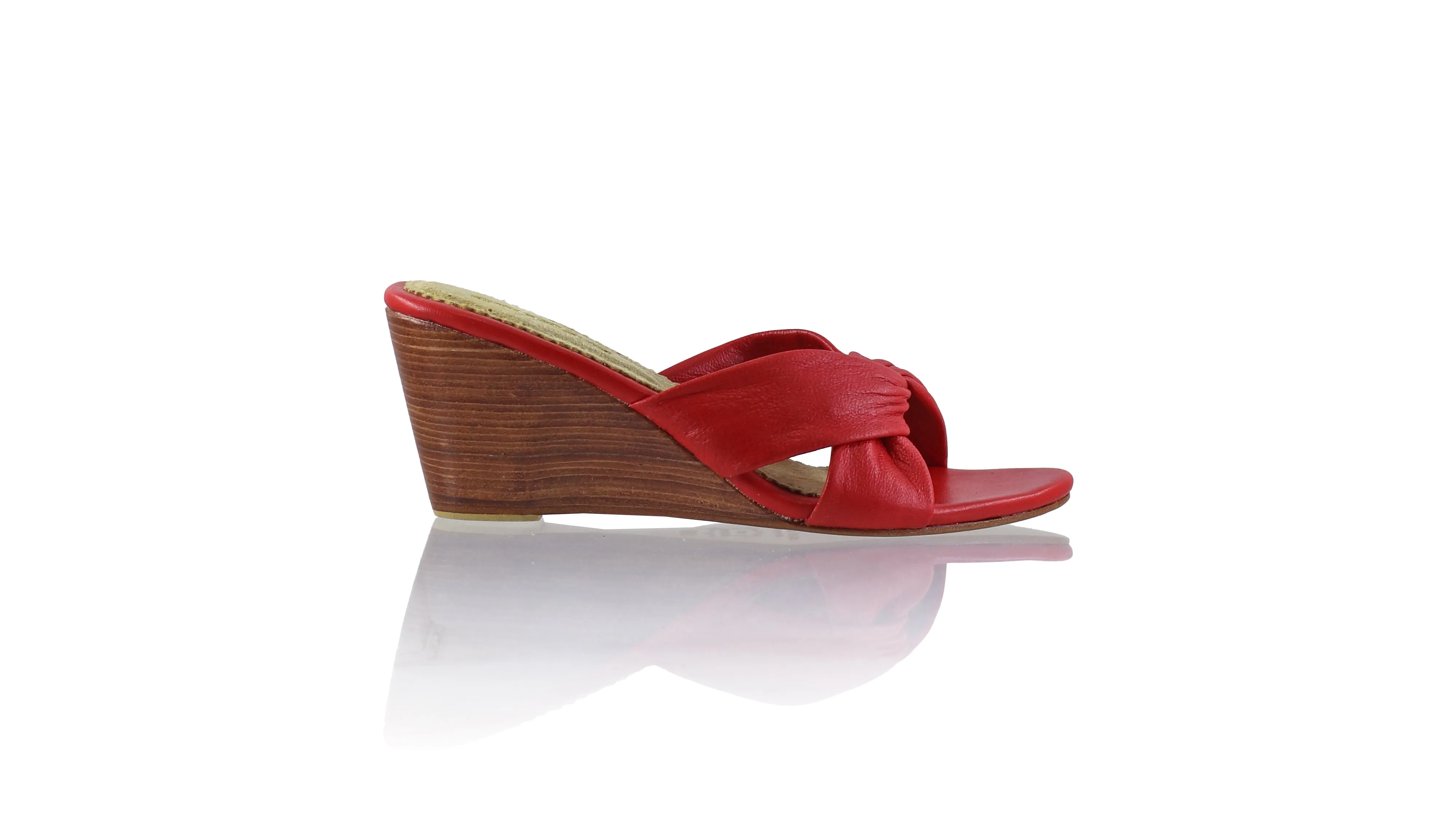 Sally 80mm Wedges - Red