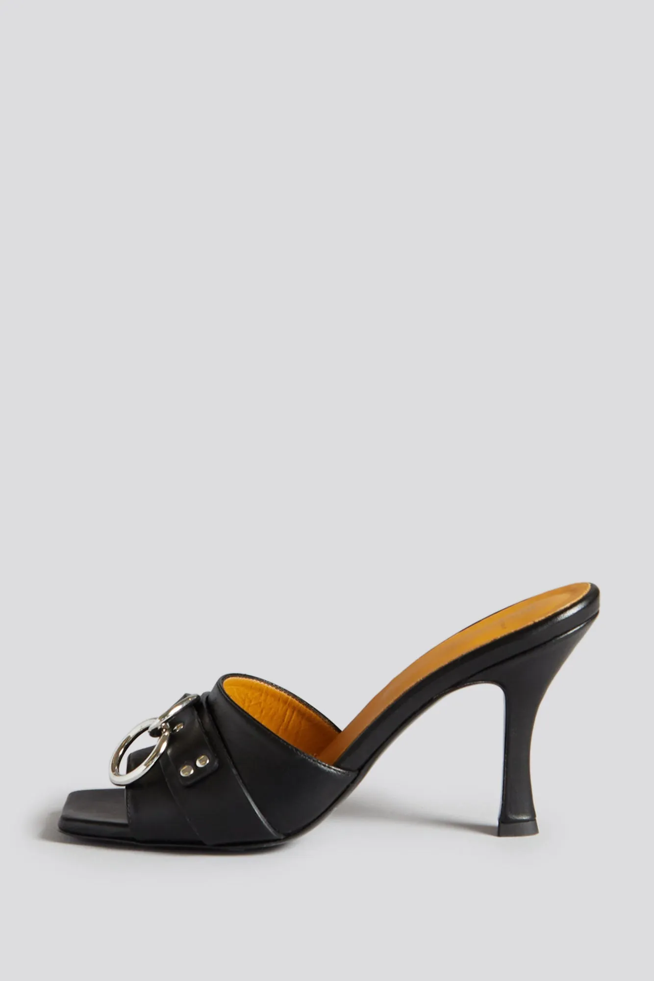 SID HEELED HARNESS SLIDE - BLACK