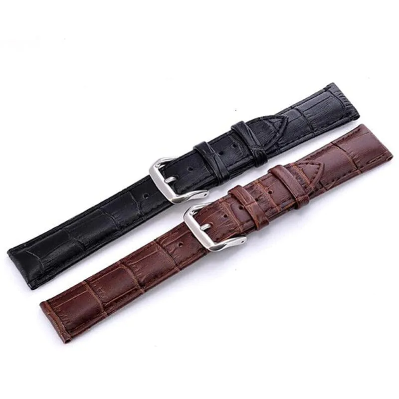 Snakeskin Leather Watch Straps Compatible with the Timex 20mm Range