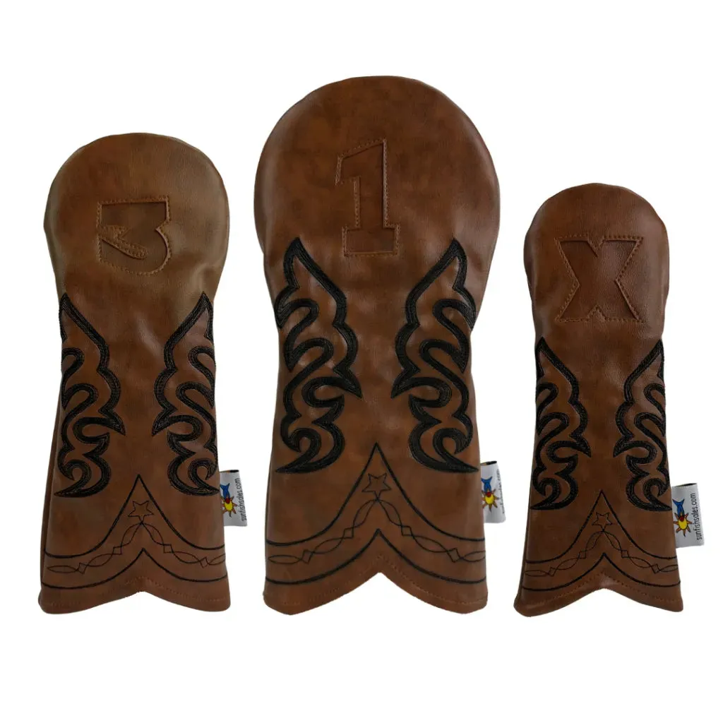 Sunfish: DuraLeather Headcover (Driver, Fairway, Hybrid, or Set) - The Ranchero