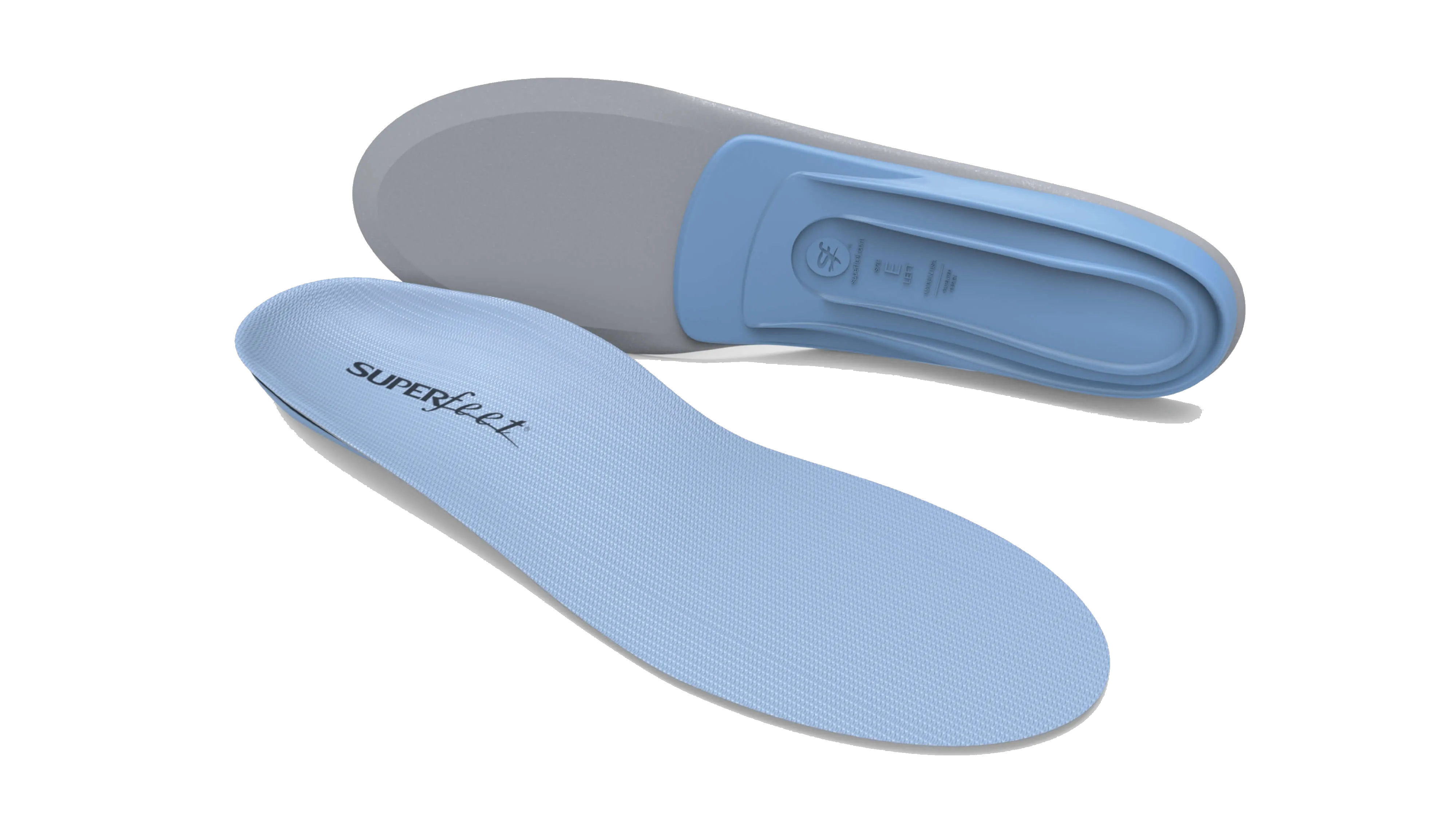 Superfeet All-Purpose Support Medium Arch (Blue) Insoles