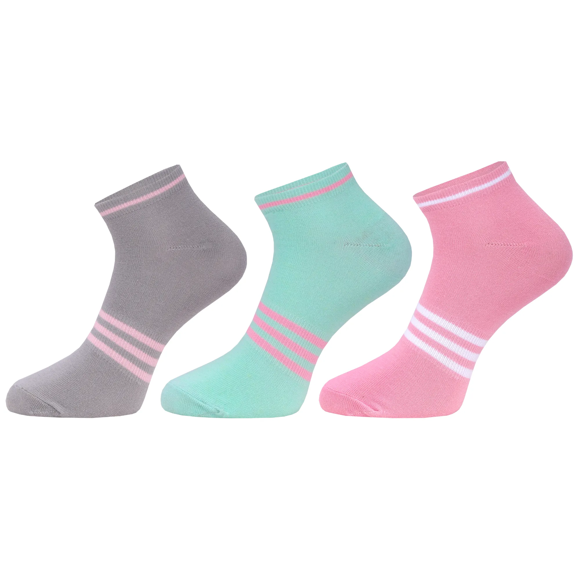 Three Way Strips Socks for women | Pack Of 6