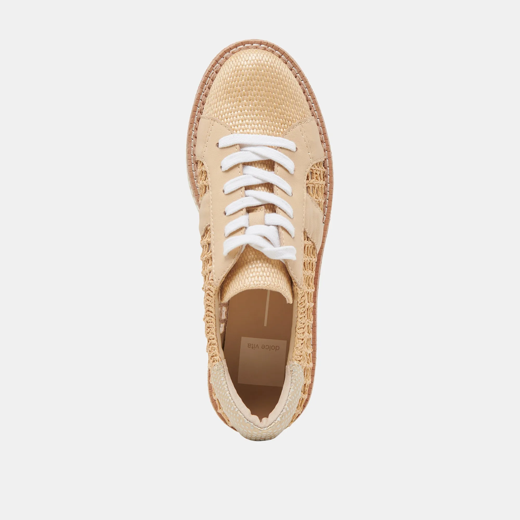 TIGER SNEAKERS LT NATURAL RAFFIA