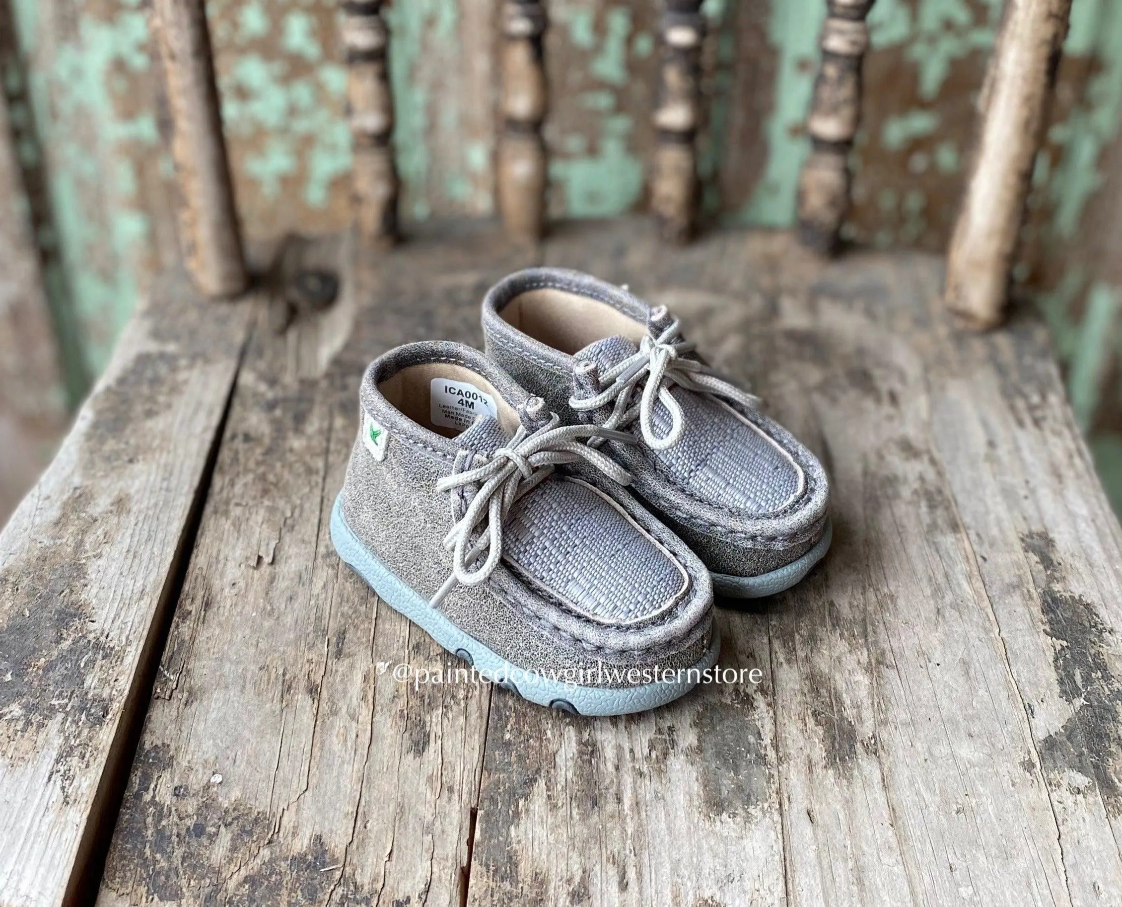 Twisted X Infant and Toddler Chukka Driving Mocs ICA0012