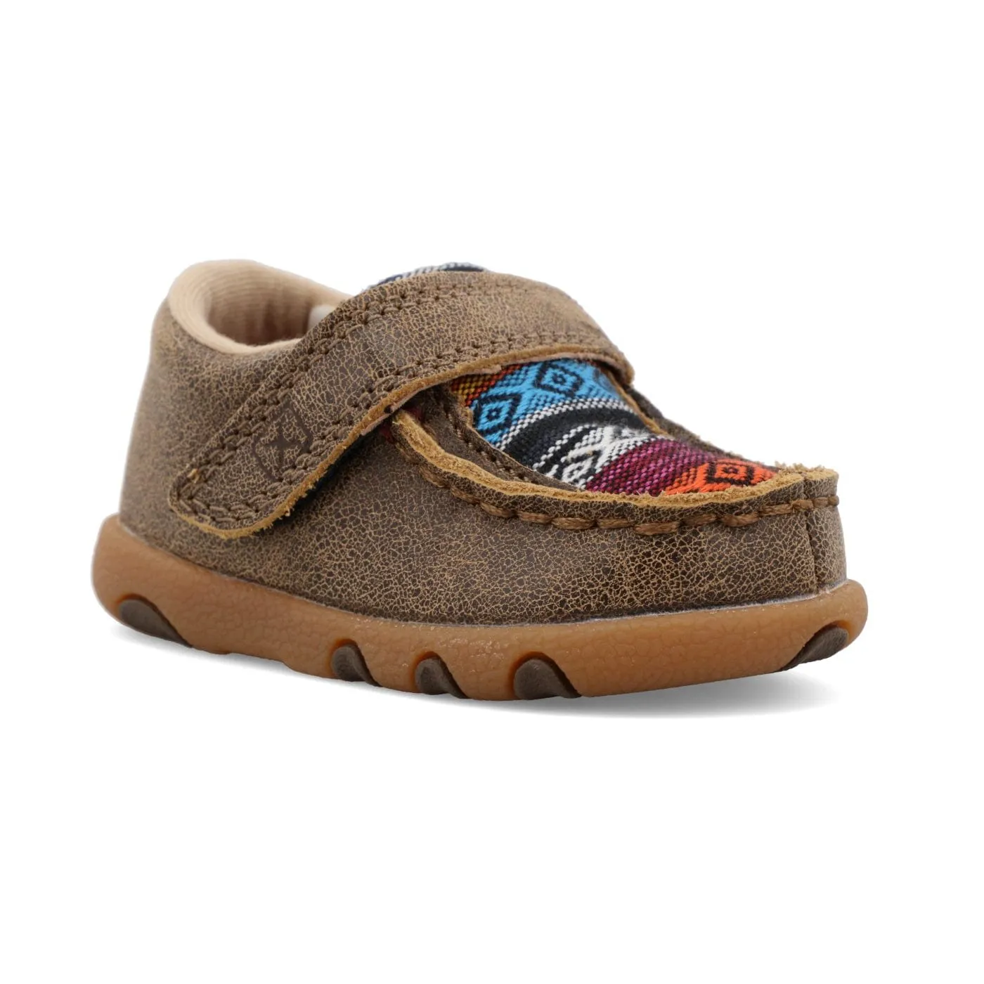 Twisted X Infant Bomber & Multi Serape Driving Moc Shoe ICA0004