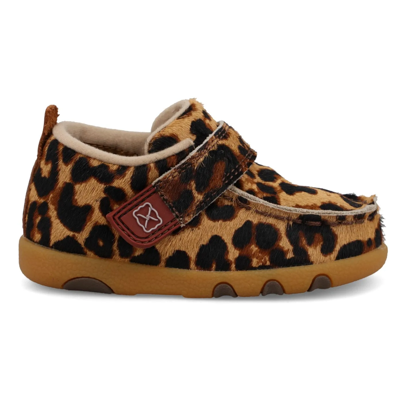 Twisted X Infants Leopard Driving Moc Shoe ICA0034