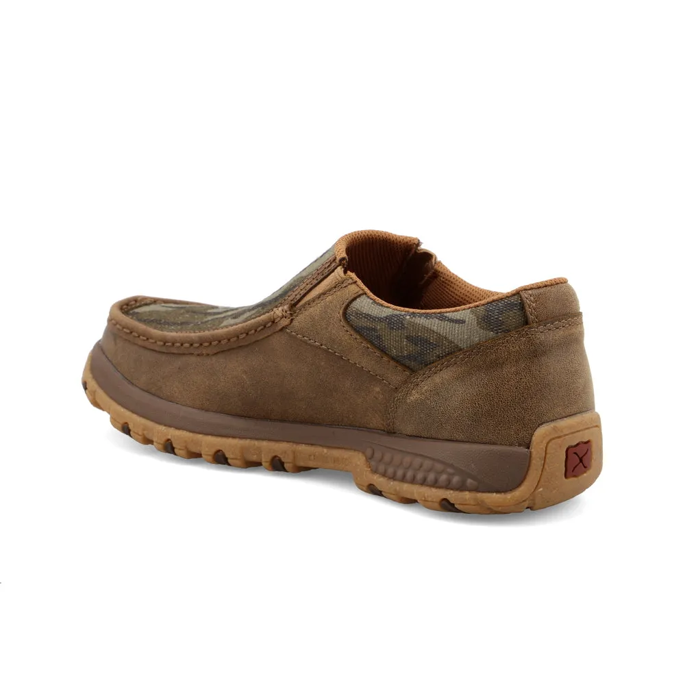 Twisted X Slip-On Driving Moc Mossy Oak Men's