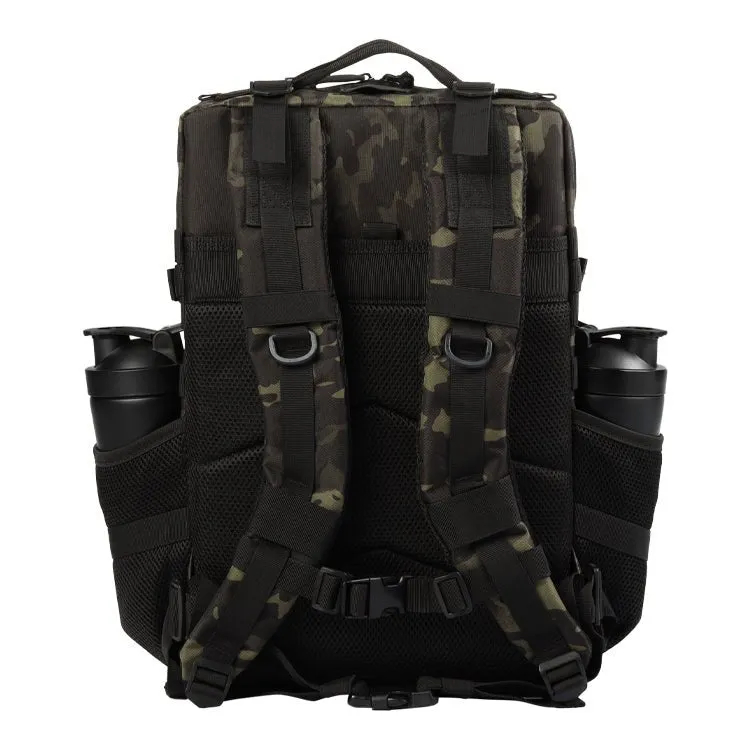 Urban Gym Wear Tactical Backpack 45L - Black Camo Print