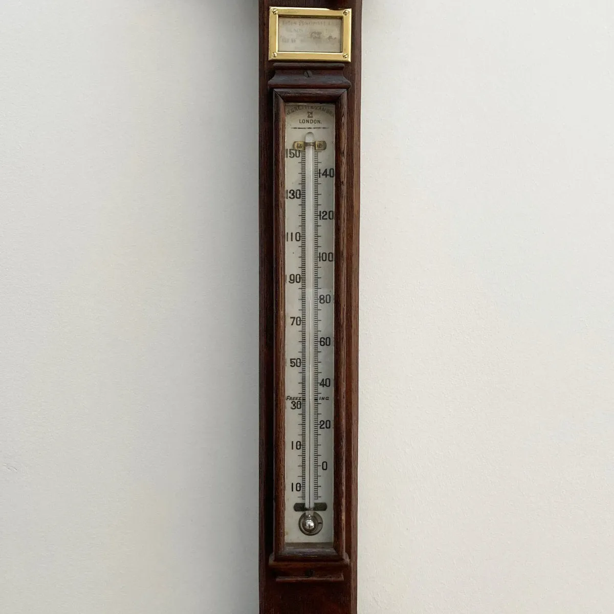 Victorian RNLI Admiral Fitzroy Storm Barometer by Negretti & Zambra London