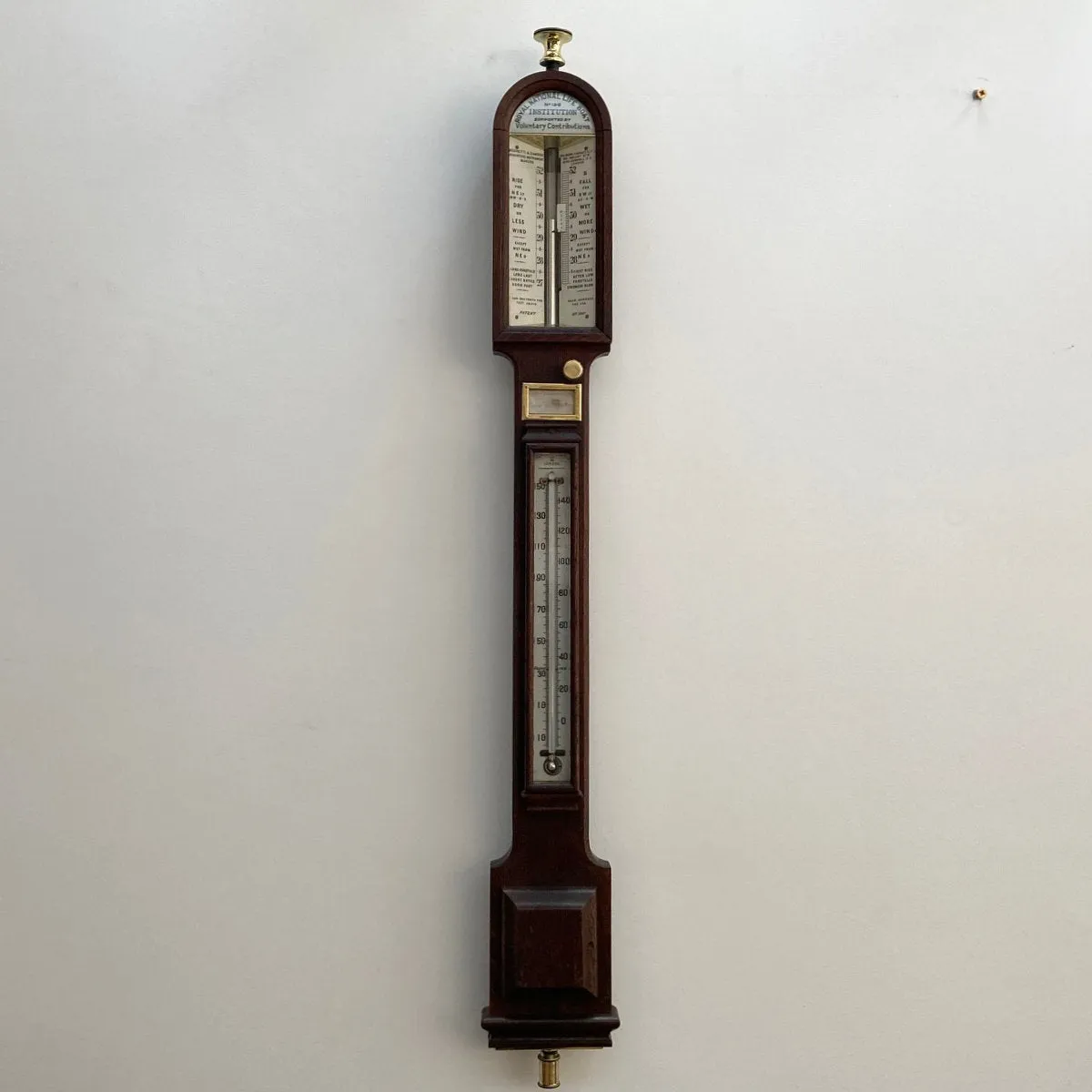 Victorian RNLI Admiral Fitzroy Storm Barometer by Negretti & Zambra London