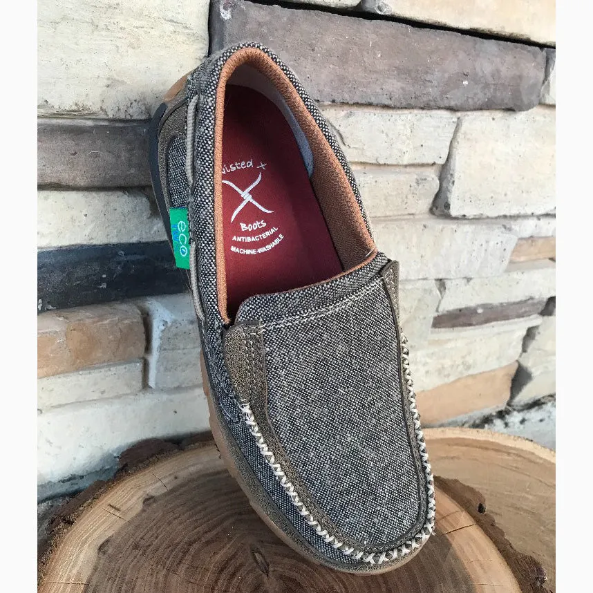 WE Exclusive ~Twisted X Kid's Eco Slip-On Moc