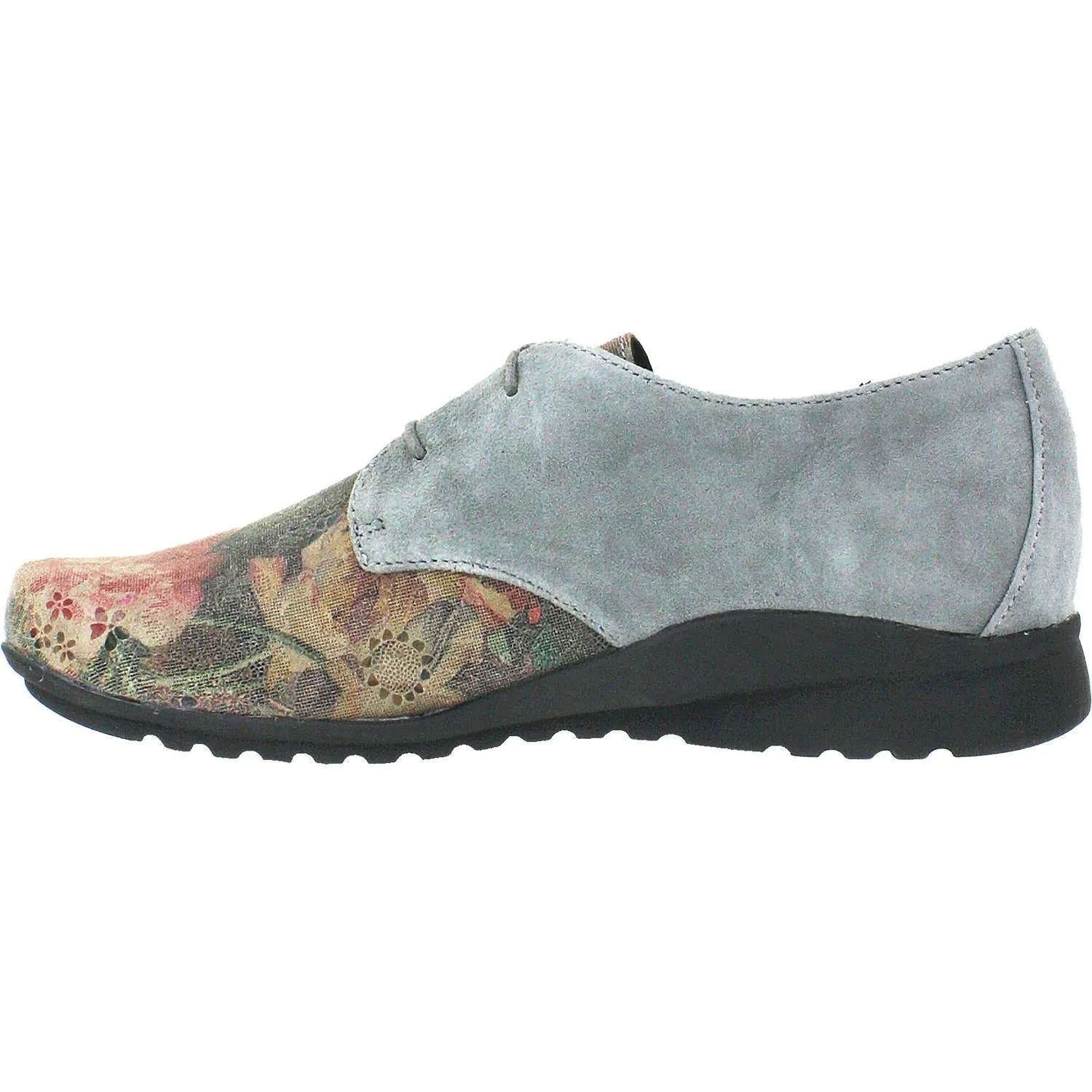 Women's Aetrex Erin Charcoal Leather