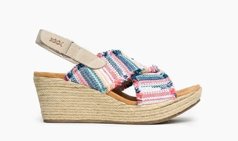 Womens' Breeze Wedge Platform Sandal - Multi