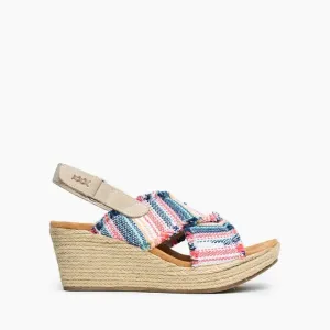 Womens' Breeze Wedge Platform Sandal - Multi