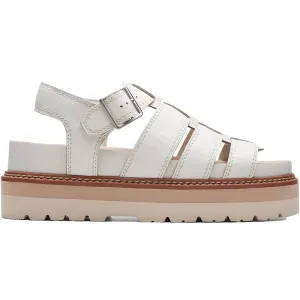 Women's Clarks Orianna Twist Off White Leather