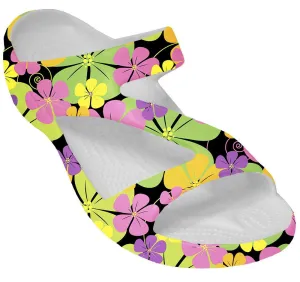 Women's Loudmouth Z Sandals - Big Poppies