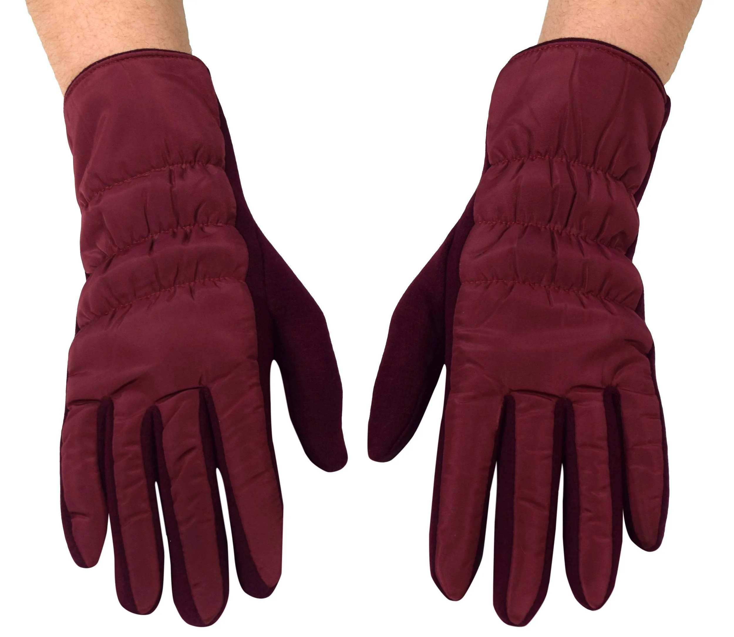 Womens Touchscreen Gloves Texting Fleece-Lined Winter